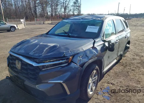 2023 Honda Pilot Awd Lx из США, поврежденный, VIN 5FNYG1H20PB050578